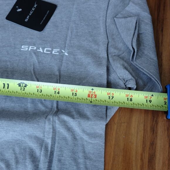 SpaceX Limited Edition‎ T-Shirt Women Sz XL Grey Collectible CRS-14 NWT - Picture 5 of 8